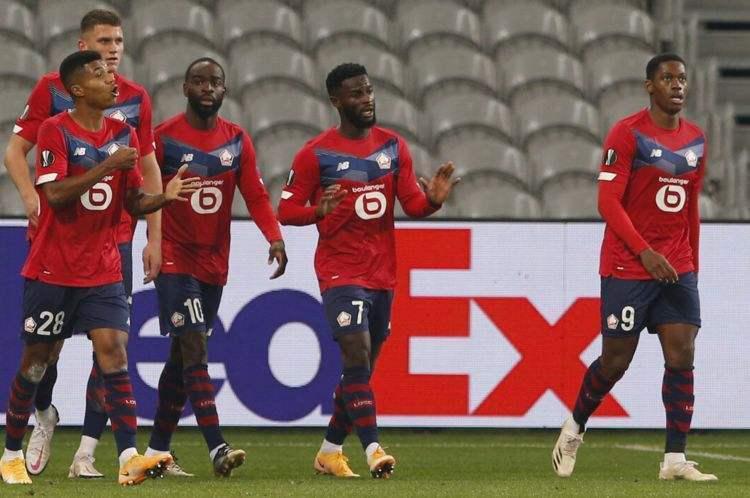  里尔中场大将染红离场，少一人作战仍坚韧逼平